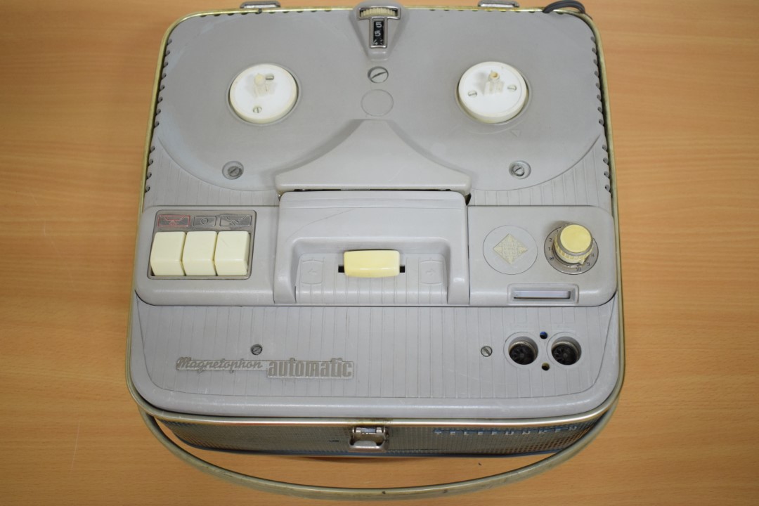 Telefunken Magnetophon Automatic Röhren Tonbandgerät