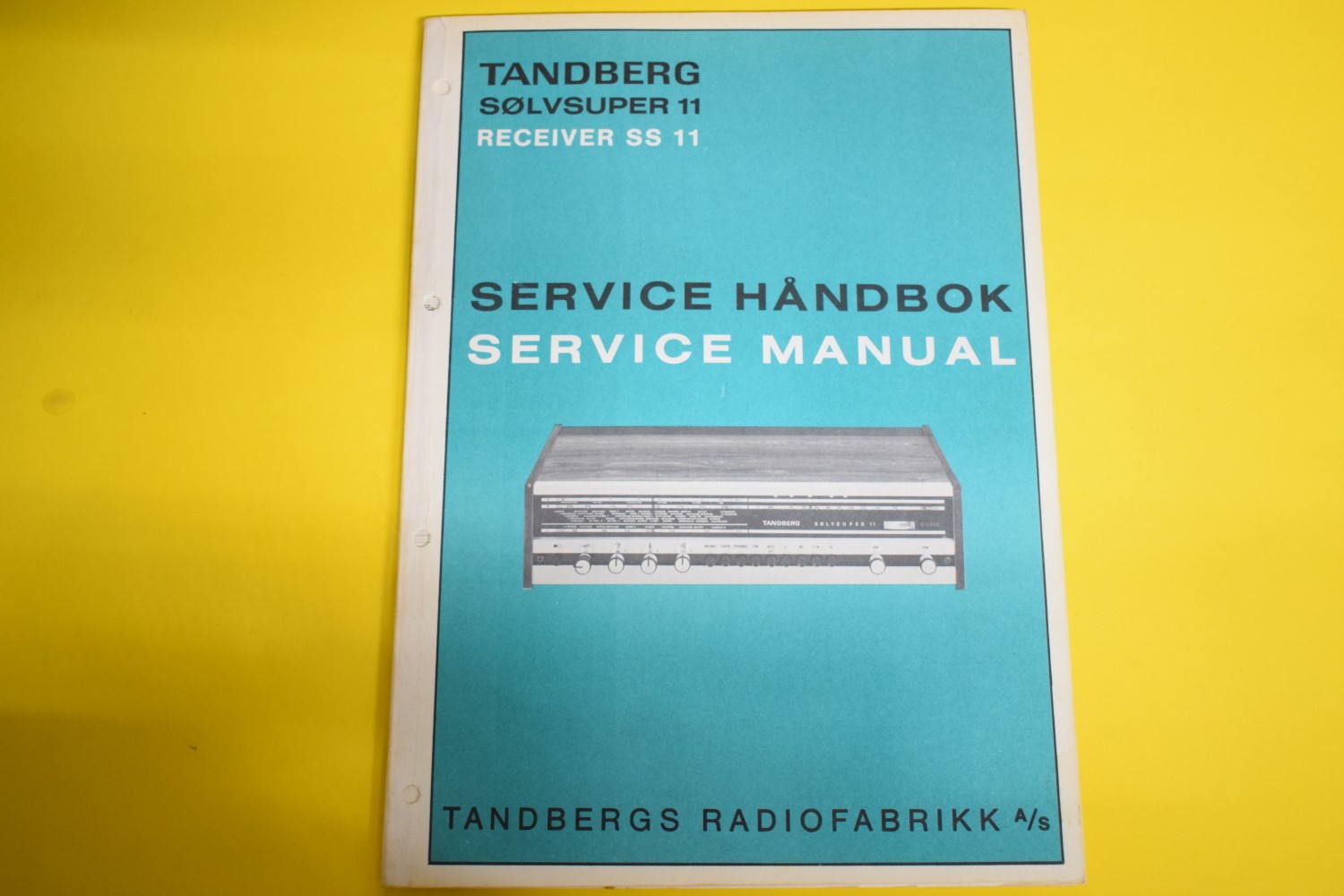 Tandberg SS 11 Receiver Service Anleitung