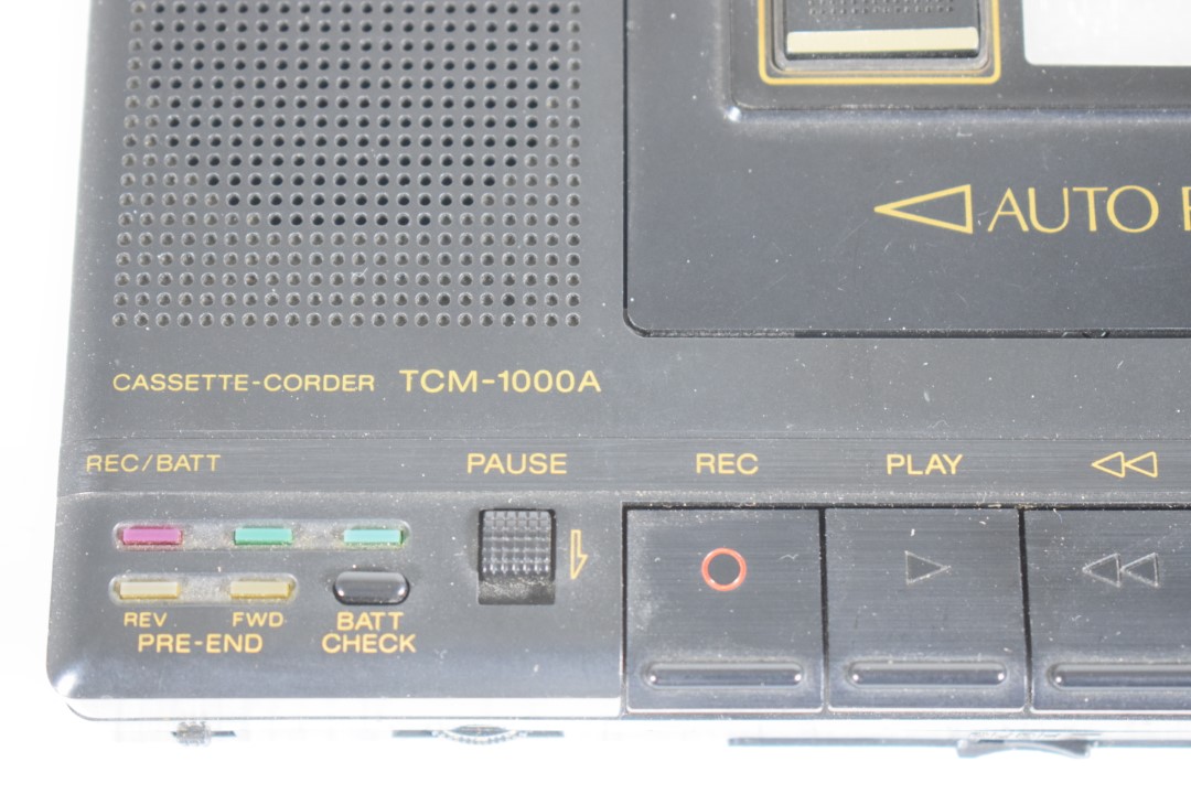 Sony TCM-1000A Tragbar Kassettendeck