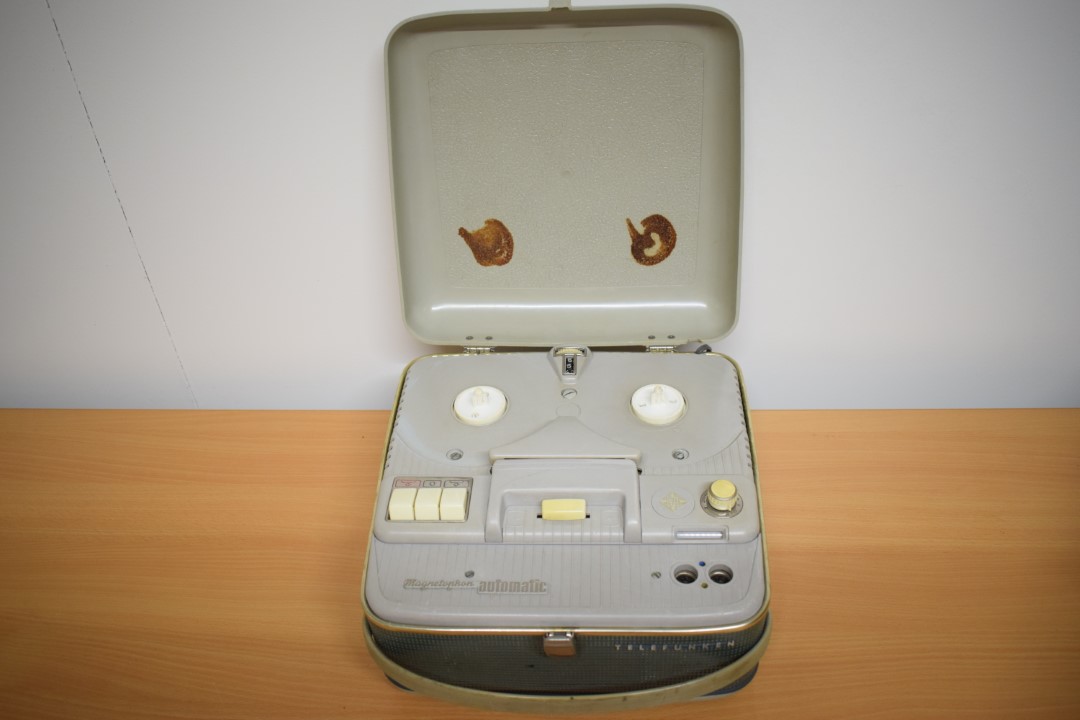 Telefunken Magnetophon Automatic Röhren Tonbandgerät
