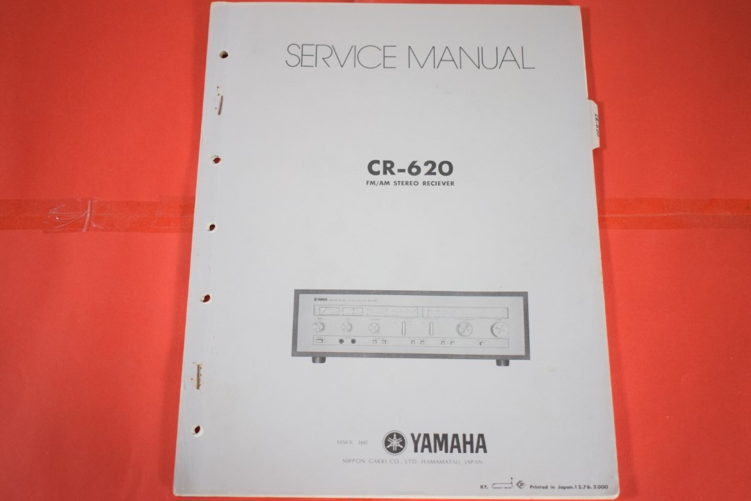 Yamaha CR-620 Receiver Service Anleitung