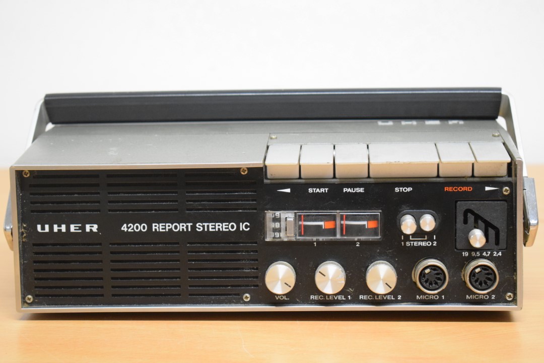 Uher 4200 Report Monitor IC Tragbare Tonbandmaschine