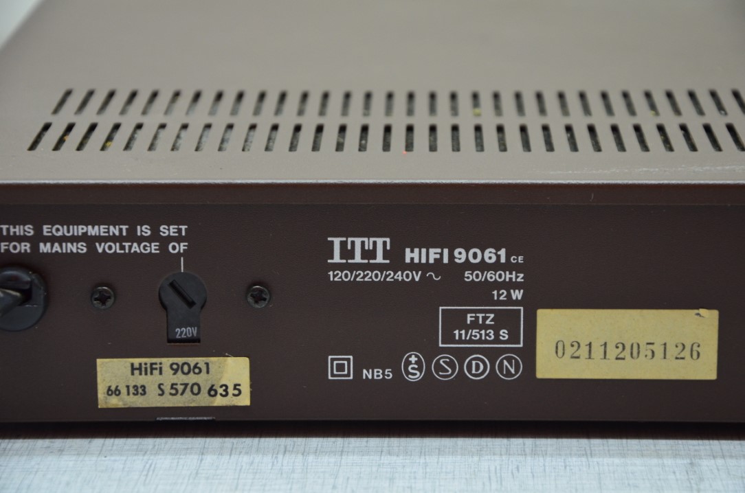 ITT Hifi 9061 Tuner