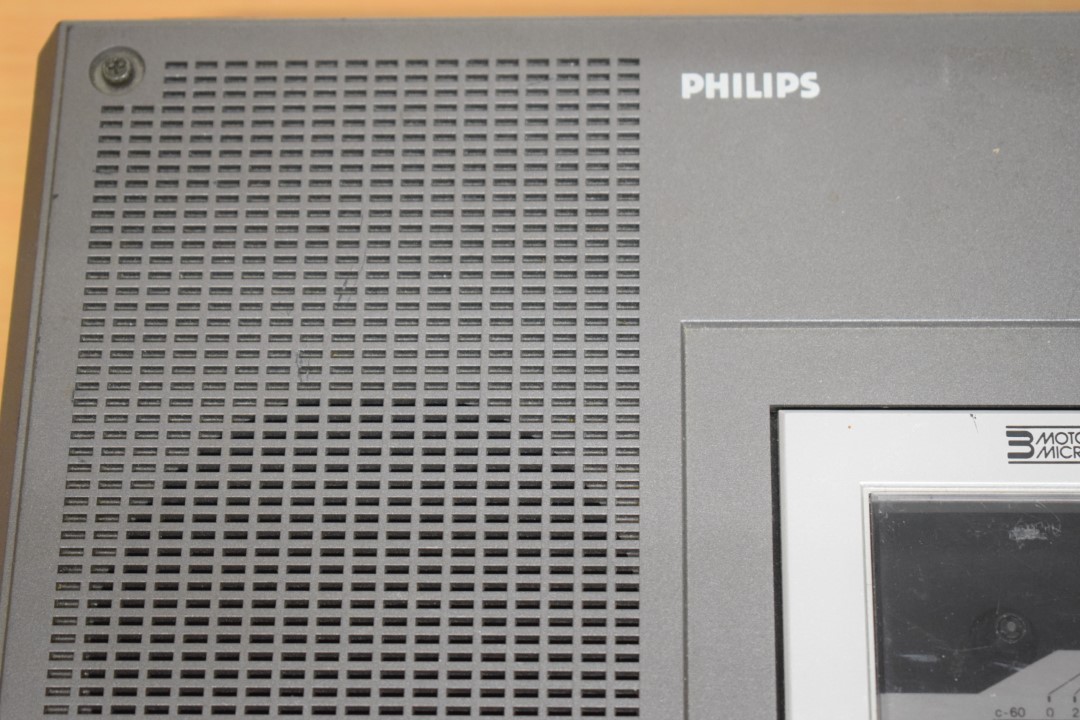 Philips D6920 Silber Tragbar Kassettendeck