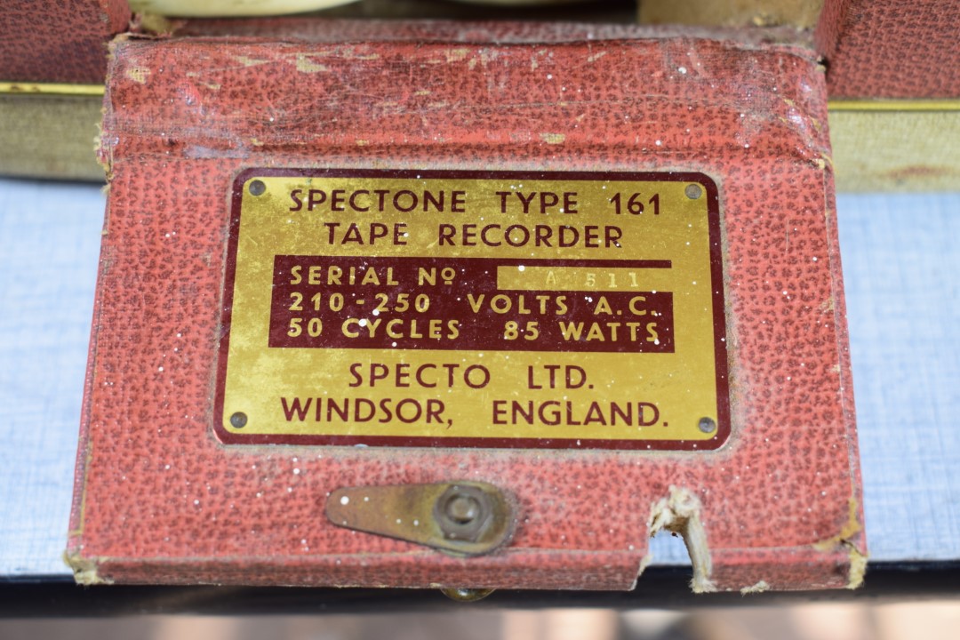 Spectone Type 161 Tonbandgerät