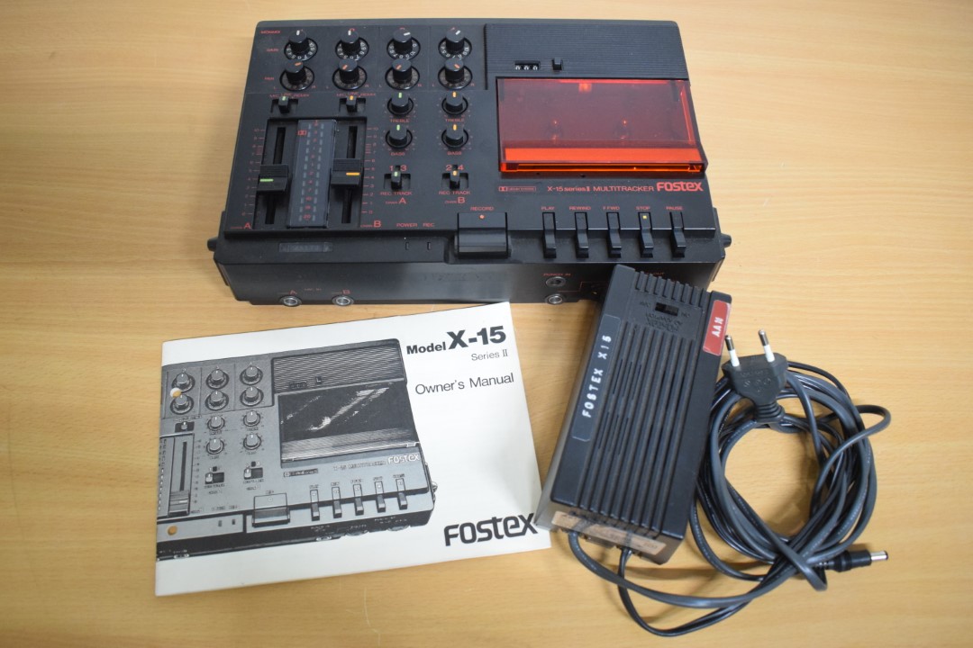 Fostex X-15 series II Multitracker Kassettendeck / Mischpult