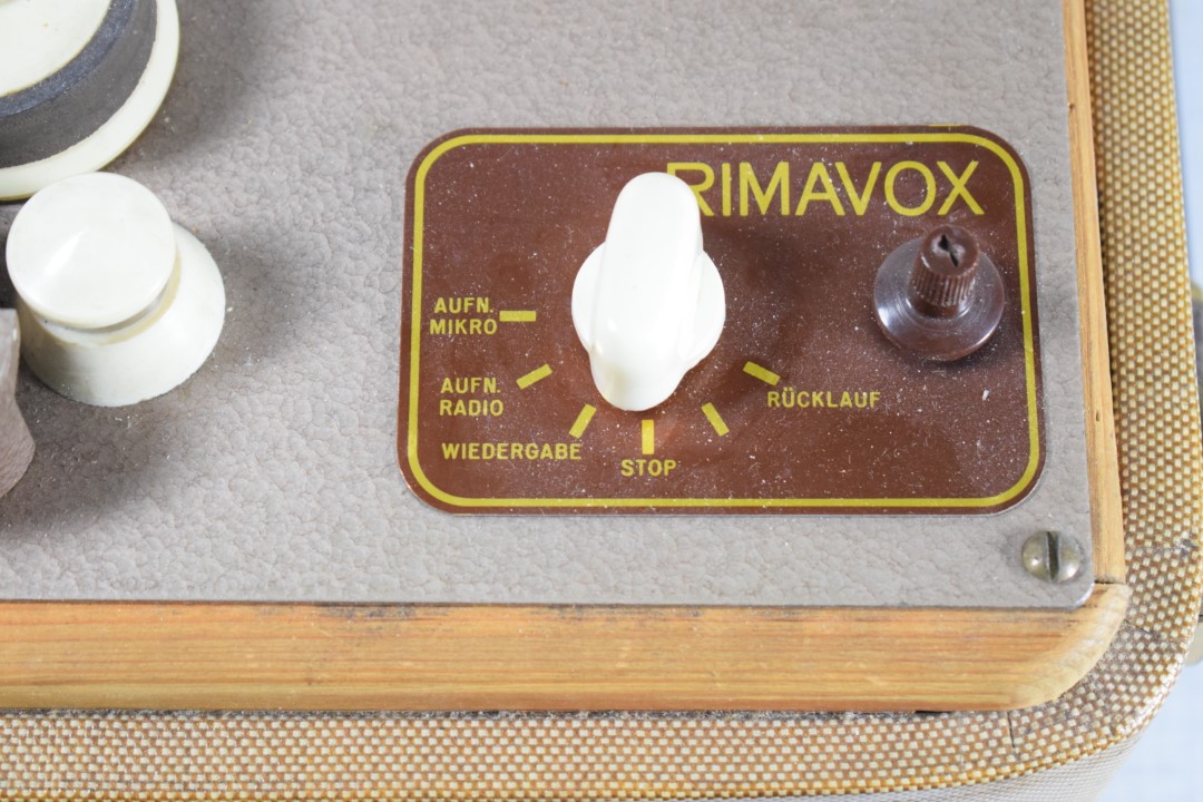Rimavox Röhren Tonbandmaschine