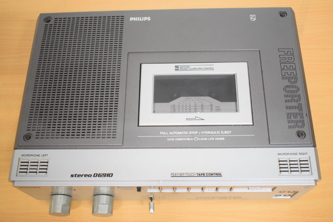 Silber Philips D6910 Tragbar Kassettendeck