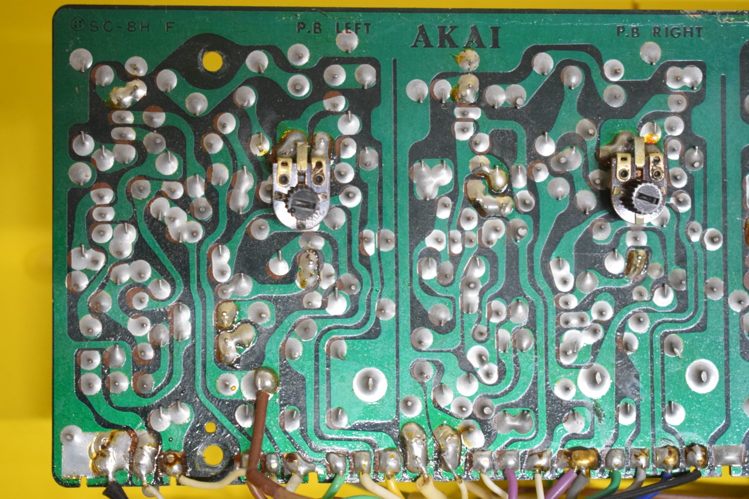 Akai 4000DS-MKII – Vorverstärker Printplatte LE-5623