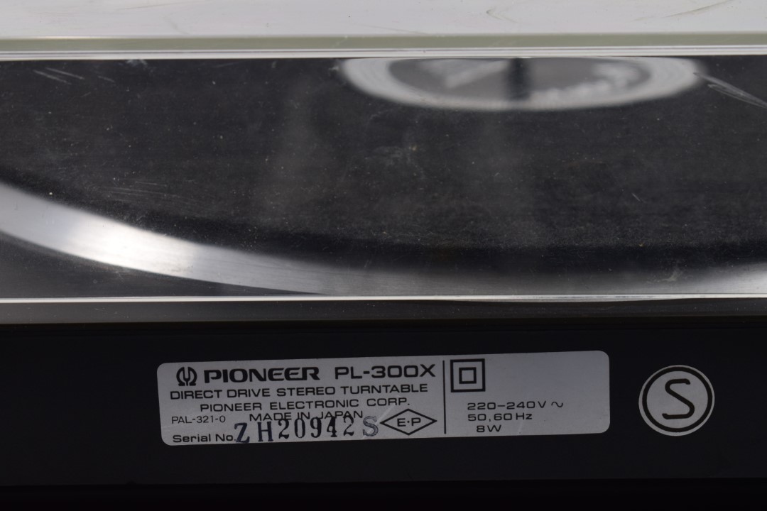 Pioneer PL-300X Plattenspieler