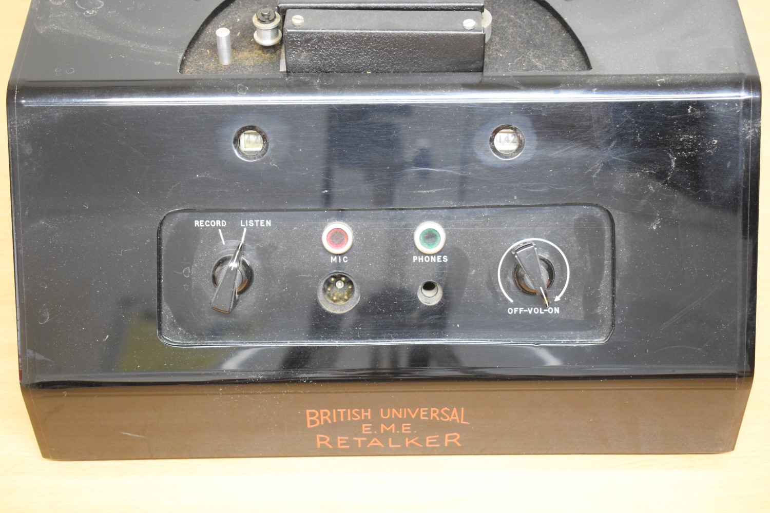 British Universal E.M.E. Retalker Diktiergerät