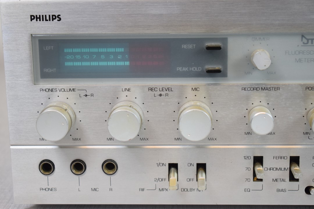 Philips N-5846 Kassettengerät mit Digital Bandzahlwerk