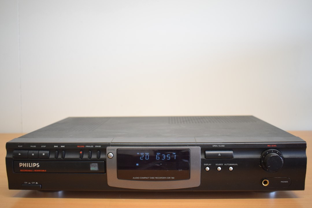 Philips CDR 760 CD-Spieler / Aufnahme Rekorder