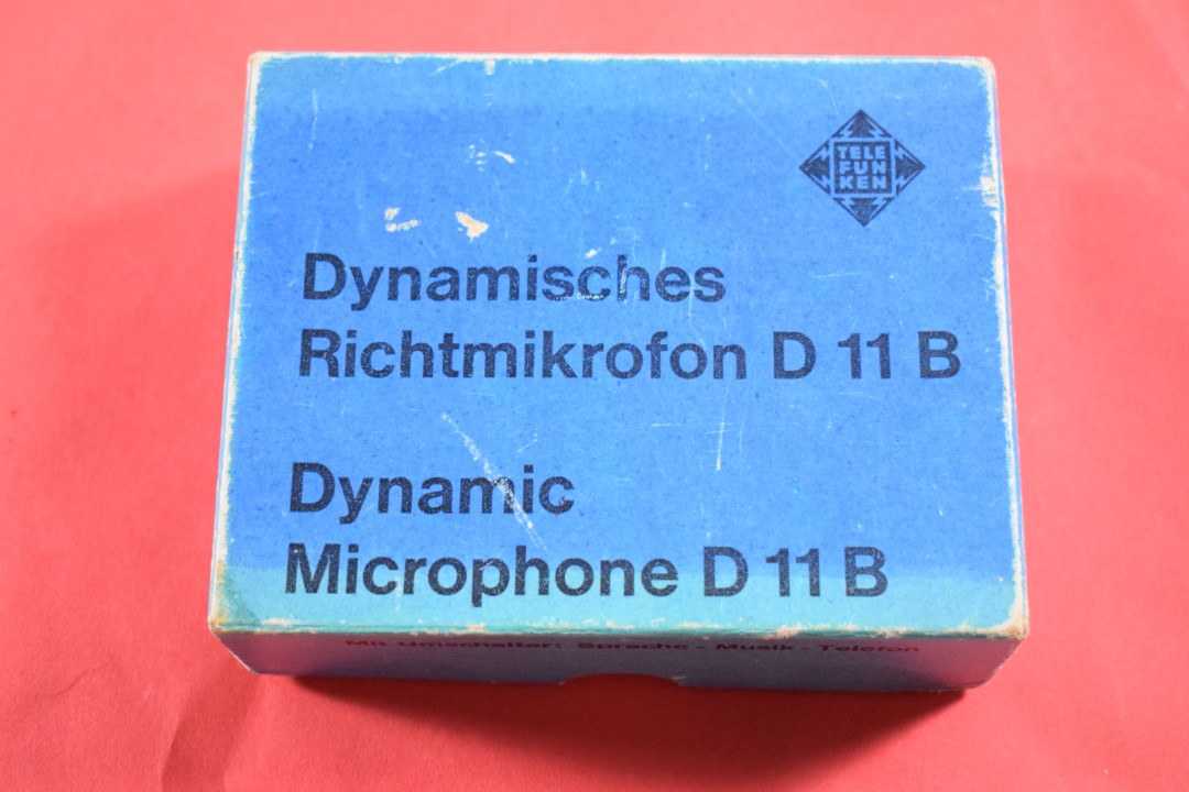 Telefunken D11B Mikrofon – In Originale Verpackung