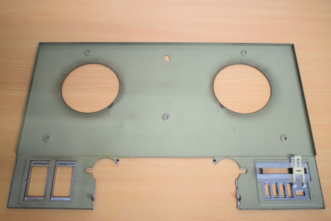 Philips N4450 Tonbandmaschine – Oberteil der Frontplatte 