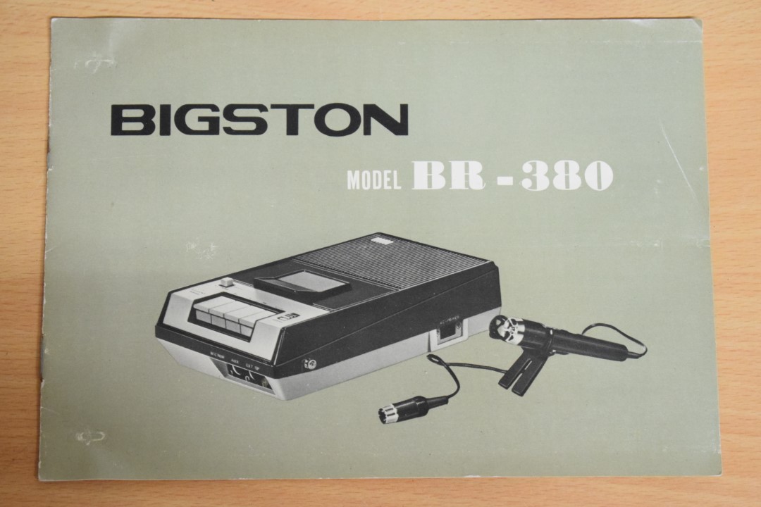 Bigston BR-380 Tragbar Kassettendeck