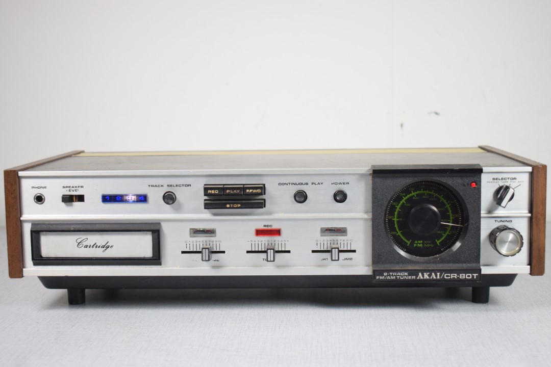 Akai CR-80T 8-Track Maschine & Tuner Kombination