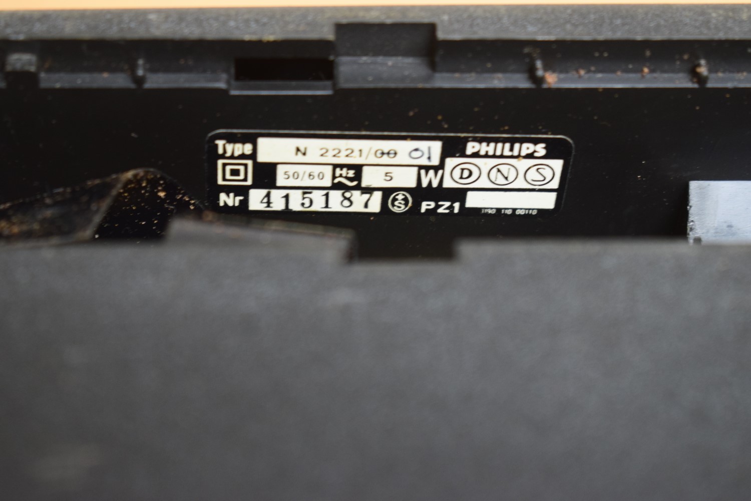 Philips N2221 Tragbar Kassettendeck