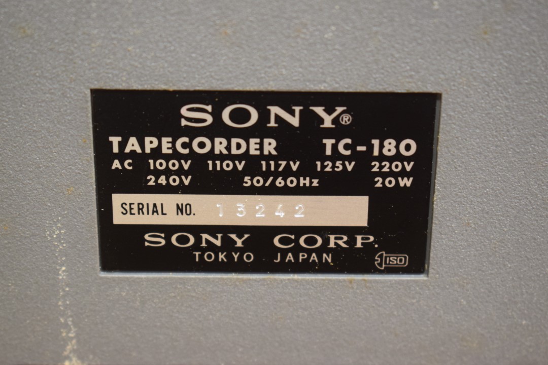 Sony TC-180 Tragbar Kassettendeck
